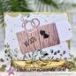 Preview: "Tischkarte 3D Hochzeit" Stanze - Craft Die